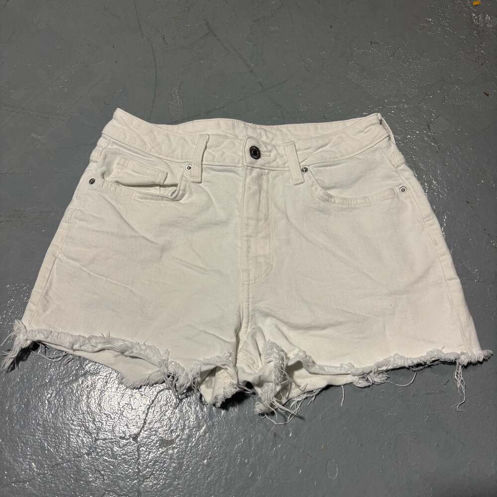 H&M Y2K White Mini Jorts